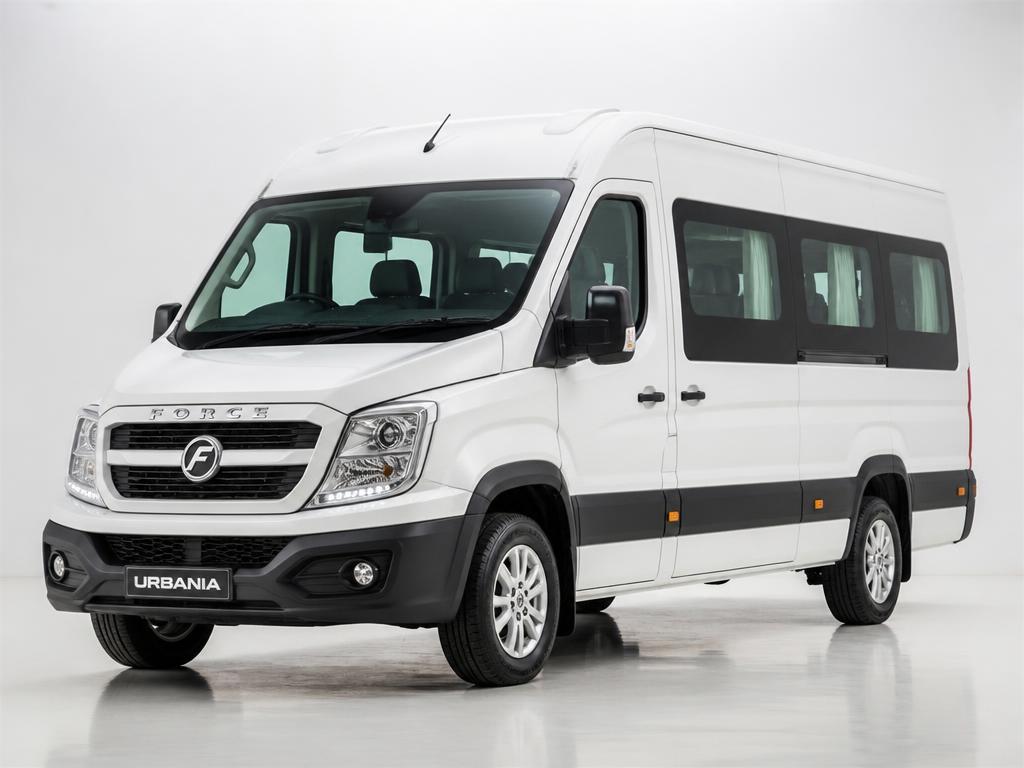 Premium Force Urbania van on rent for group travel
